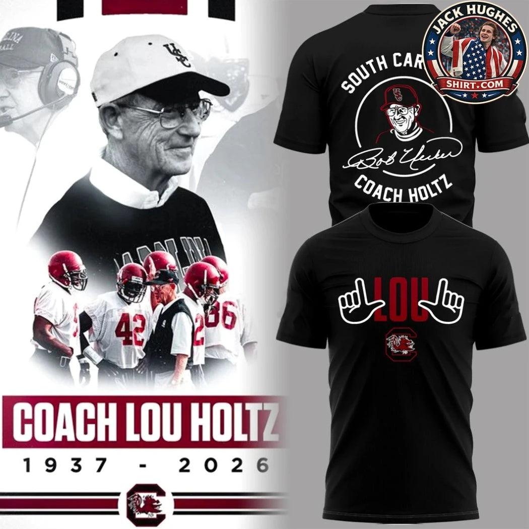 Lou Holtz Thank You For The Memories Logo Two Sided Hoodie Shirt