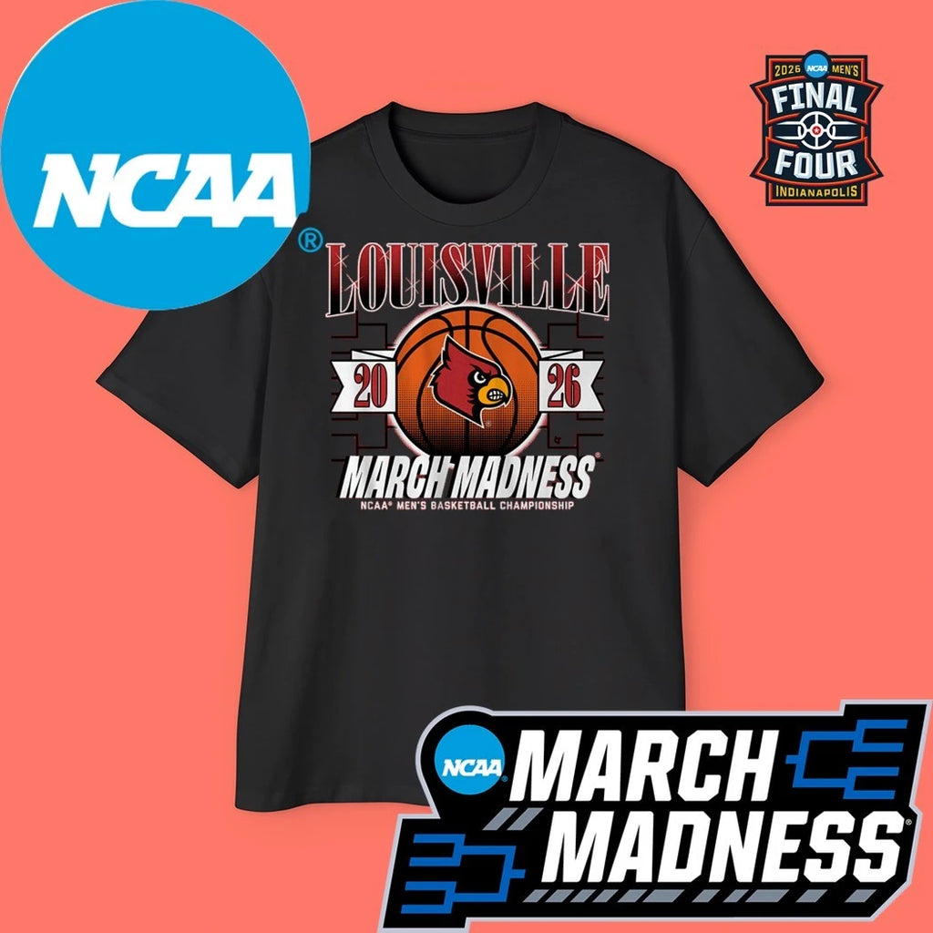 Louisville Cardinals MBB 2026 NCAA Women’s Basketball Championship March Madness Logo Shirt
