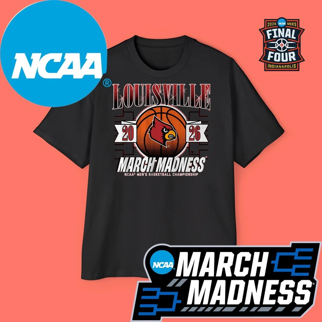Louisville Cardinals MBB 2026 NCAA Women’s Basketball Championship March Madness Logo Shirt