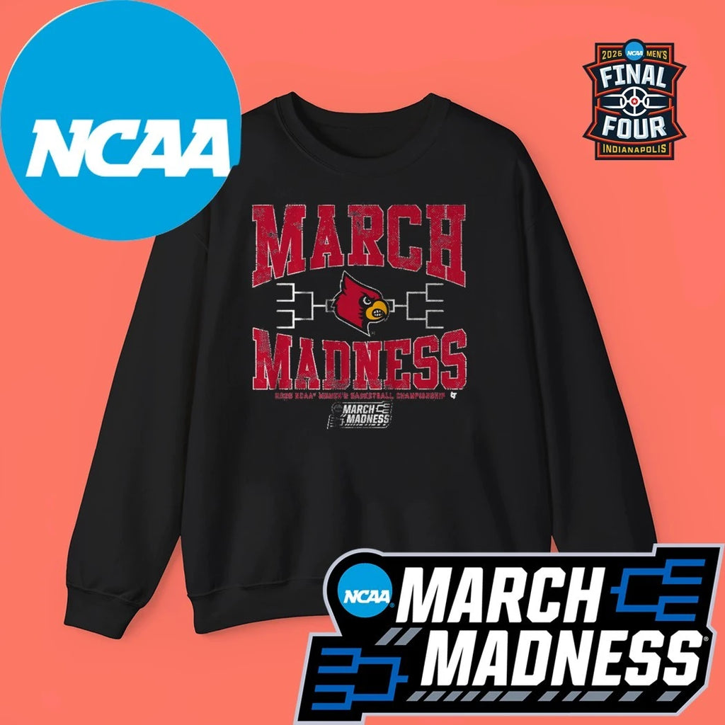Louisville Cardinals WBB 2026 NCAA Women’s Basketball Championship March Madness Logo Shirt