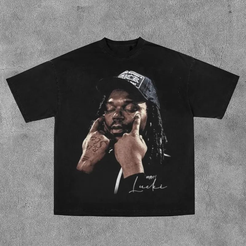 Lucki Face T-Shirt, Sweatshirt, Hoodie | HypeCrazeTee.com