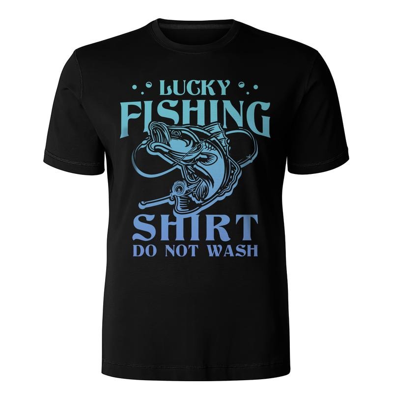 Lucky Fishing Do Not Wash Fish Rod Fisher T-Shirt Hoodie, Sweatshirt | HypeCrazeTee.com