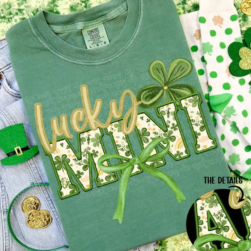 Lucky Mini DTF Transfers - THIS IS NOT A SHIRT Hoodie, Sweatshirt | HypeCrazeTee.com