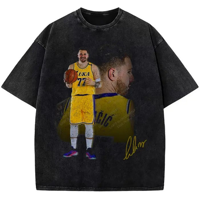 Luka the Don Welcome To Los Angeles T-Shirt LA Basketball Custom Graphic Tee Hoodie, Sweatshirt | HypeCrazeTee.com