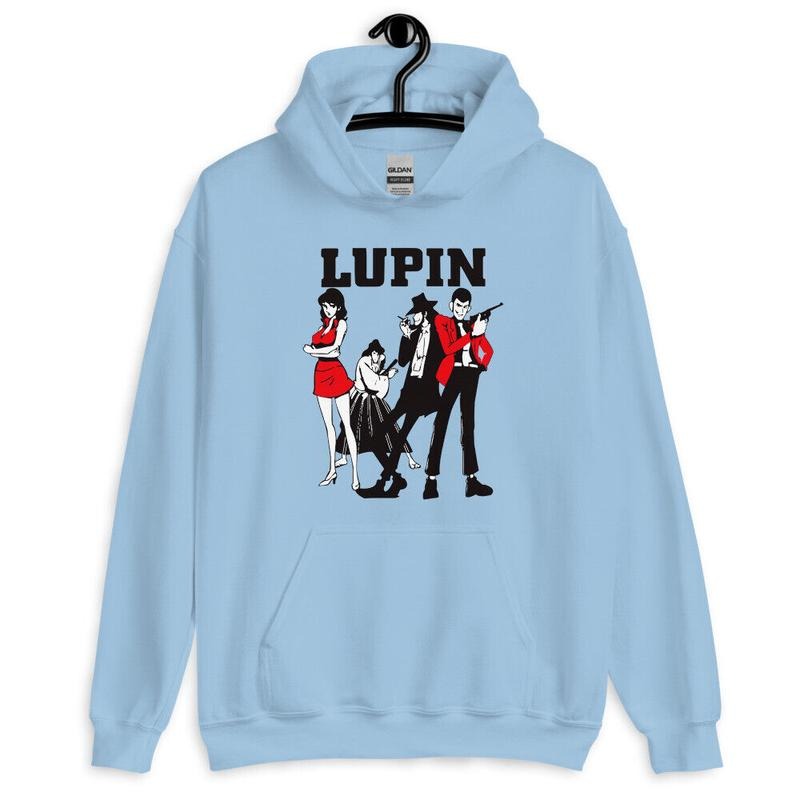 Lupin The Third Shirt, Lupin III, Lupin the 3rd new Unisex Hoodie Sweatshirt | HypeCrazeTee.com