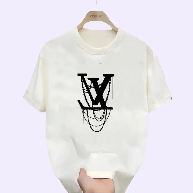 Luxury Luv cold thick cotton short sleeve T-shirt 2024-trendy casual tee for men women and gift for him Hoodie, Sweatshirt