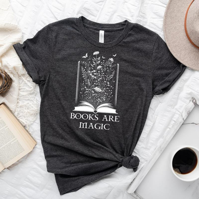 MAGIC BOOKS UNISEX T-SHIRT Hoodie, Sweatshirt | HypeCrazeTee.com