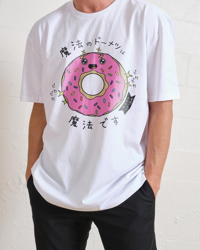 MAGICAL DONUT T-SHIRT, Men Summer Fashion Cotton, Cotton Menswear, S to 3XL Soft Top Hoodie, Sweatshirt | HypeCrazeTee.com