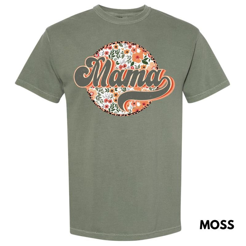 MAMA Flower Mix Comfort Colors T-Shirt 'NLB' Hoodie, Sweatshirt | HypeCrazeTee.com