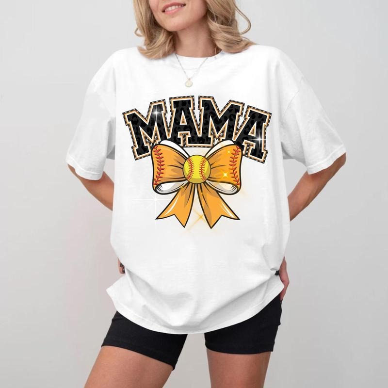 MAMA Game Day Crewneck, Unisex Cotton T-shirt for Moms Hoodie, Sweatshirt | HypeCrazeTee.com