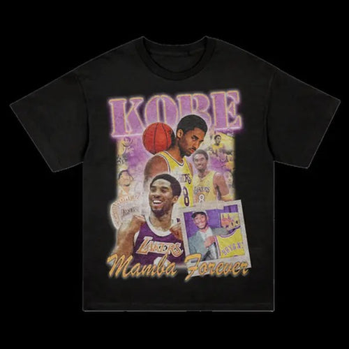 "MAMBA FOREVER" TRIBUTE Tee | Vintage Tee Graphic T-Shirt Sweatshirt Hoodie | Sport Tee - Gift For Fan | HypeCrazeTee.com
