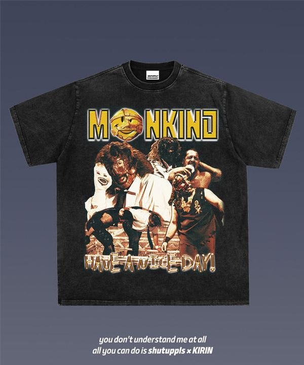 MANKIND 1.0 VINTAGE TEE | GRAPHIC T-SHIRT SWEATSHIRT HOODIE | GIFT FOR FAN | HypeCrazeTee.com