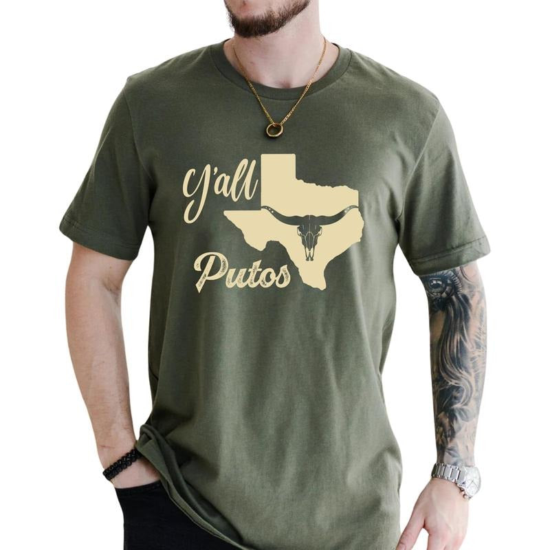 MAPTEES Funny Vintage Western Graphic Tee, Funny Cowboy T-shirt For Men, Retro Sarcastic Shirt, Texas Men Tee, Adult...