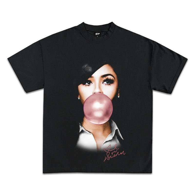 MARIAH THE SCIENTIST Bubble Gum T-Shirt Vintage Rapper Graphic Tee Free Young Thug Shirt for Men Women Rap Hip Hop...
