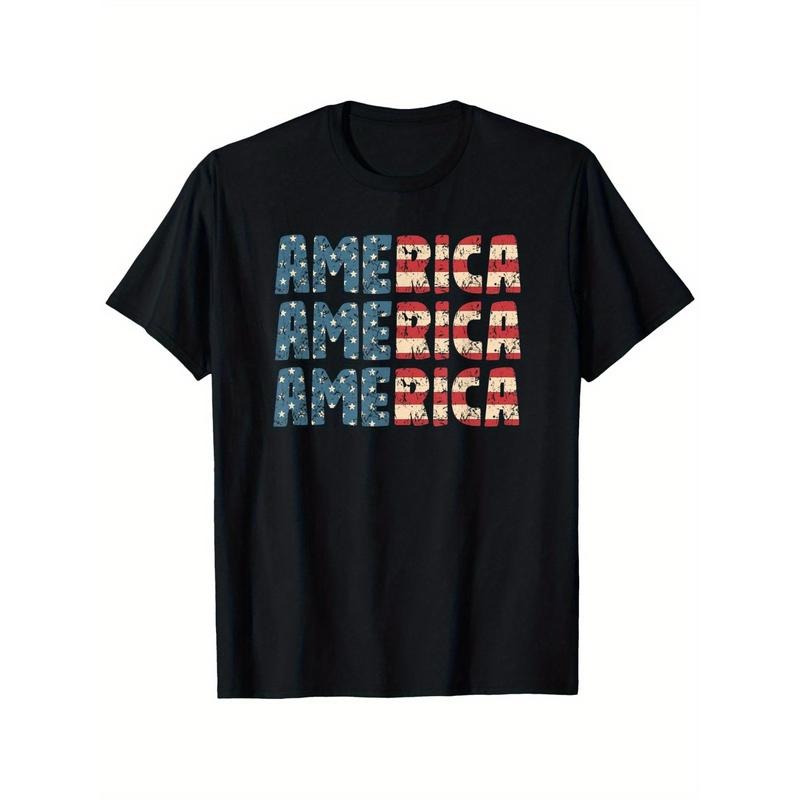 MEMORIAL DAY AMERICA AMERICAN USA FLAG | PATRIOTIC GIFT T-SHIRT MEMORIAL DAY T-SHIRT 100% PURE COTTON GIFT FOR MEN  DAD...