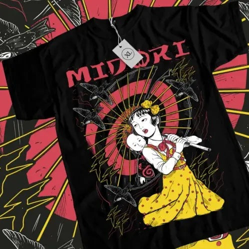MIDORI THE CAMELLIA GIRL T-shirt Shojo Tsubaki Suehiro Maruo Anime Tee All Size Hoodie, Sweatshirt | HypeCrazeTee.com