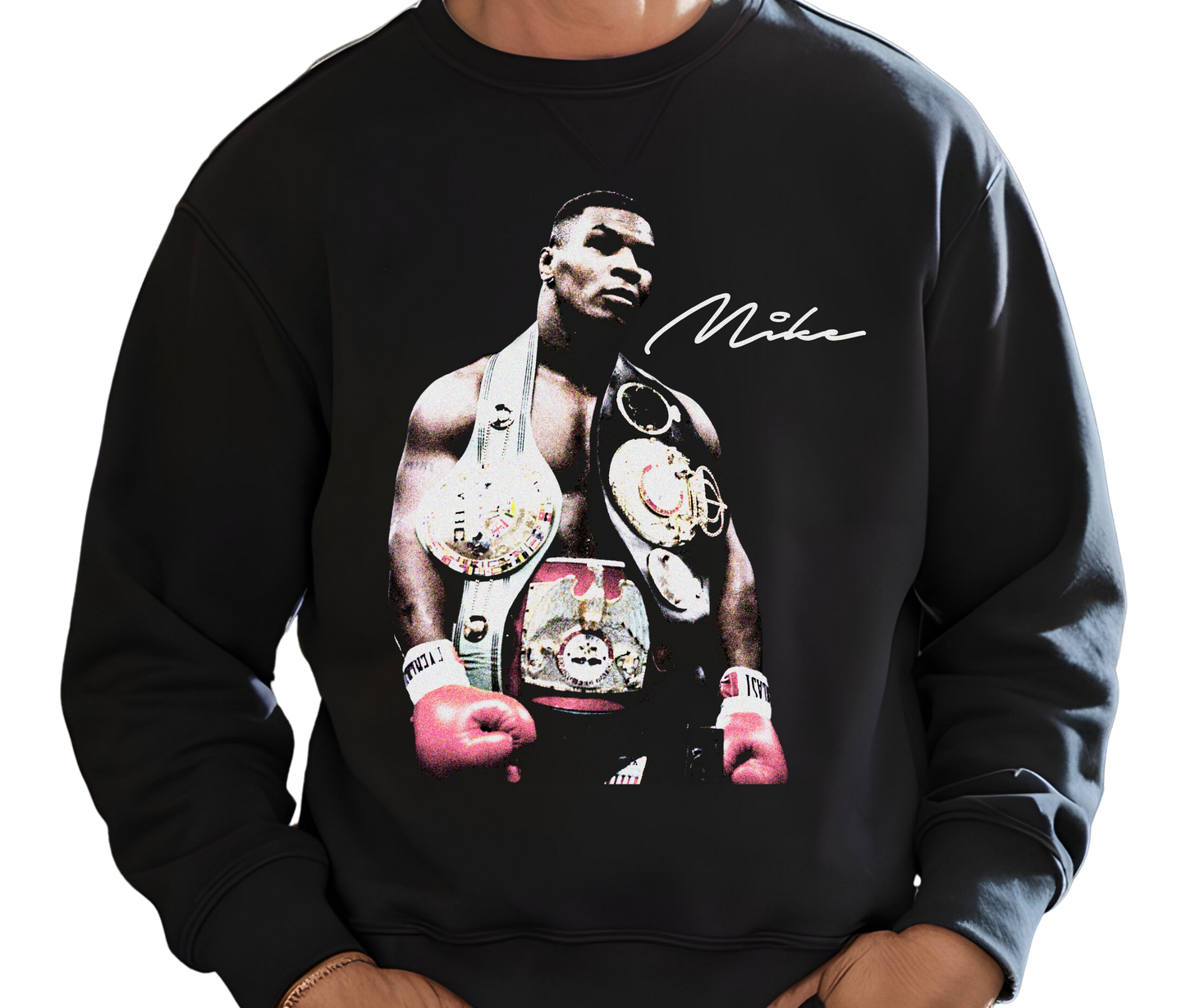 Mike Tyson Iron Mike Vintage Boxing Sweatshirt – Retro Streetwear Sweater, Boxing Fan Apparel
