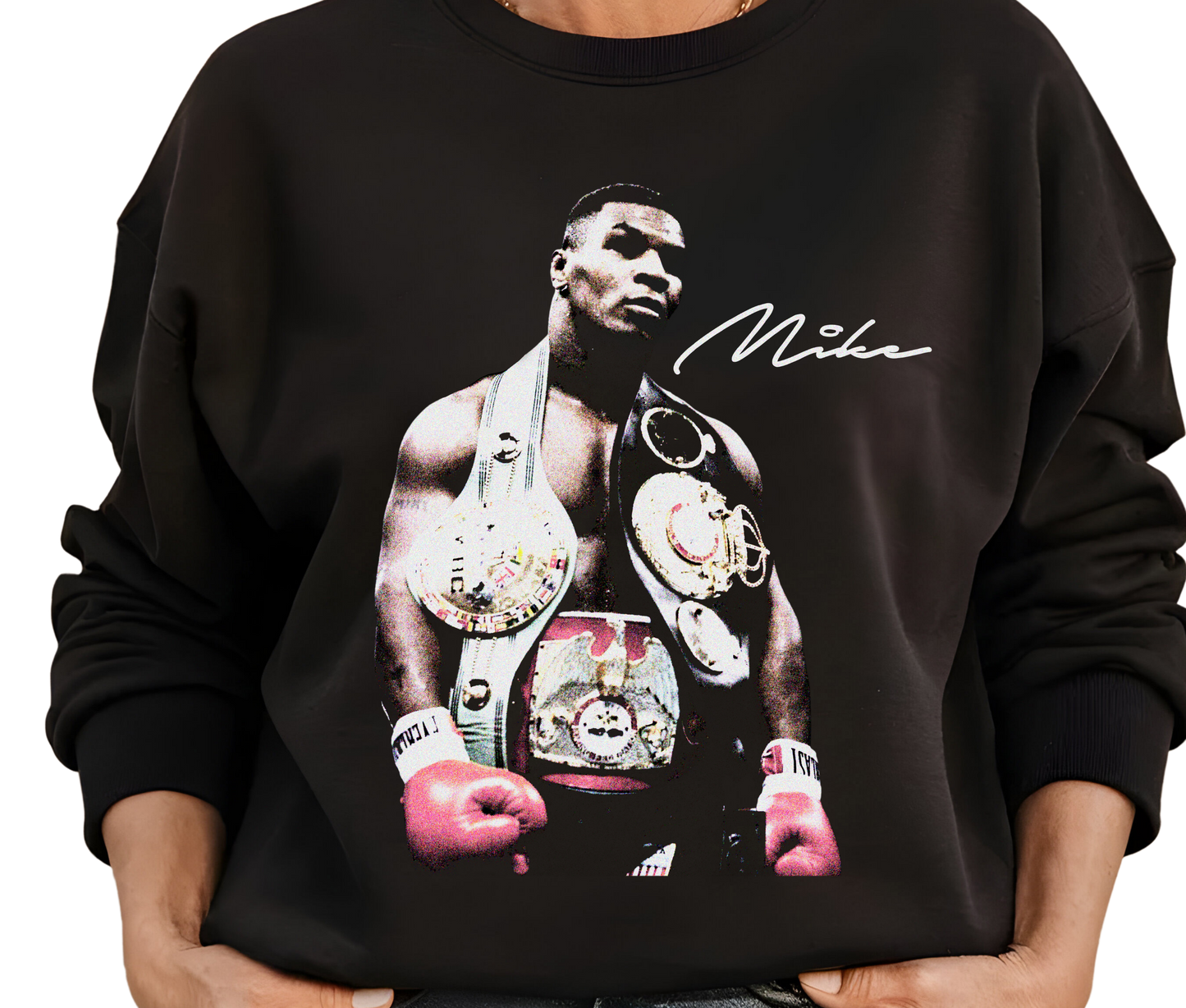 Mike Tyson Iron Mike Vintage Boxing Sweatshirt – Retro Streetwear Sweater, Boxing Fan Apparel