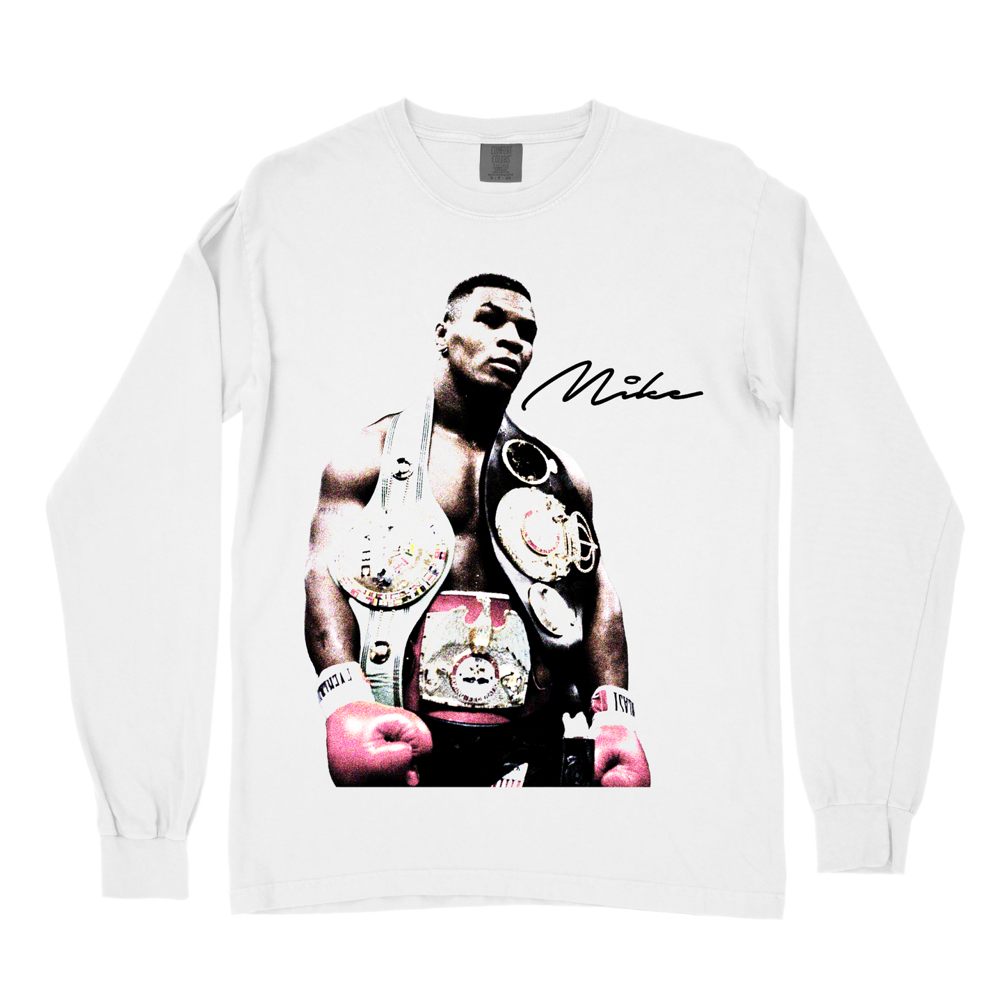 Mike Tyson Iron Mike Vintage Boxing Long Sleeve T-Shirt – Retro Streetwear Shirt, Boxing Fan Tee