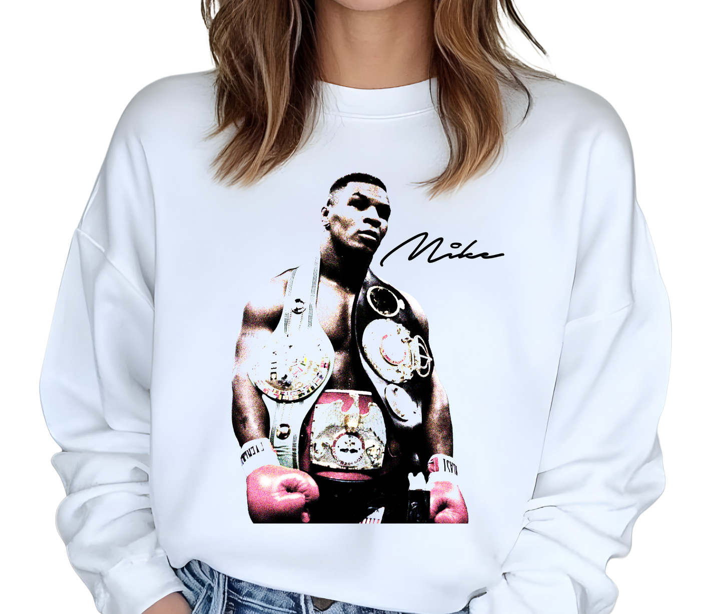 Mike Tyson Iron Mike Vintage Boxing Sweatshirt – Retro Streetwear Sweater, Boxing Fan Apparel