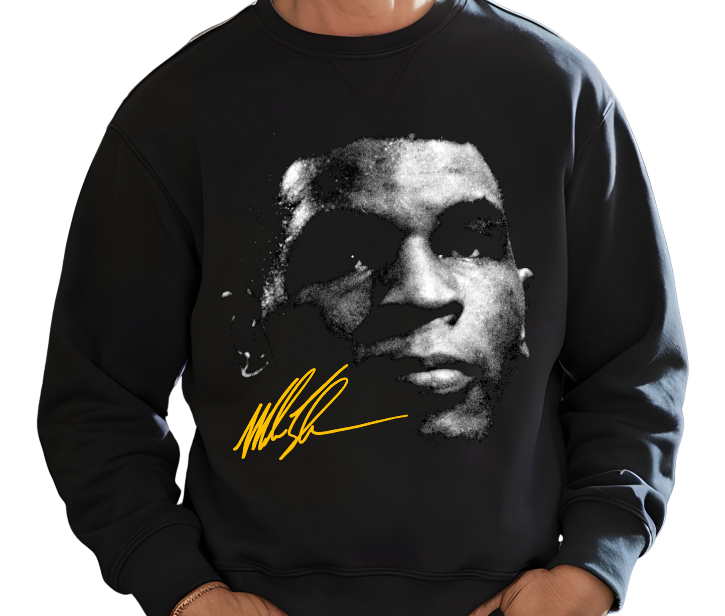 Mike Tyson Vintage Sweatshirt – Retro Boxing Streetwear Sweater, Unisex Sports Fan Gift