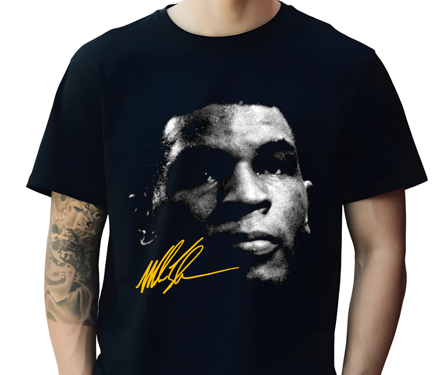 Mike Tyson Vintage Graphic Tee – Retro Boxing Streetwear T-Shirt, Unisex Sports Fan Gift