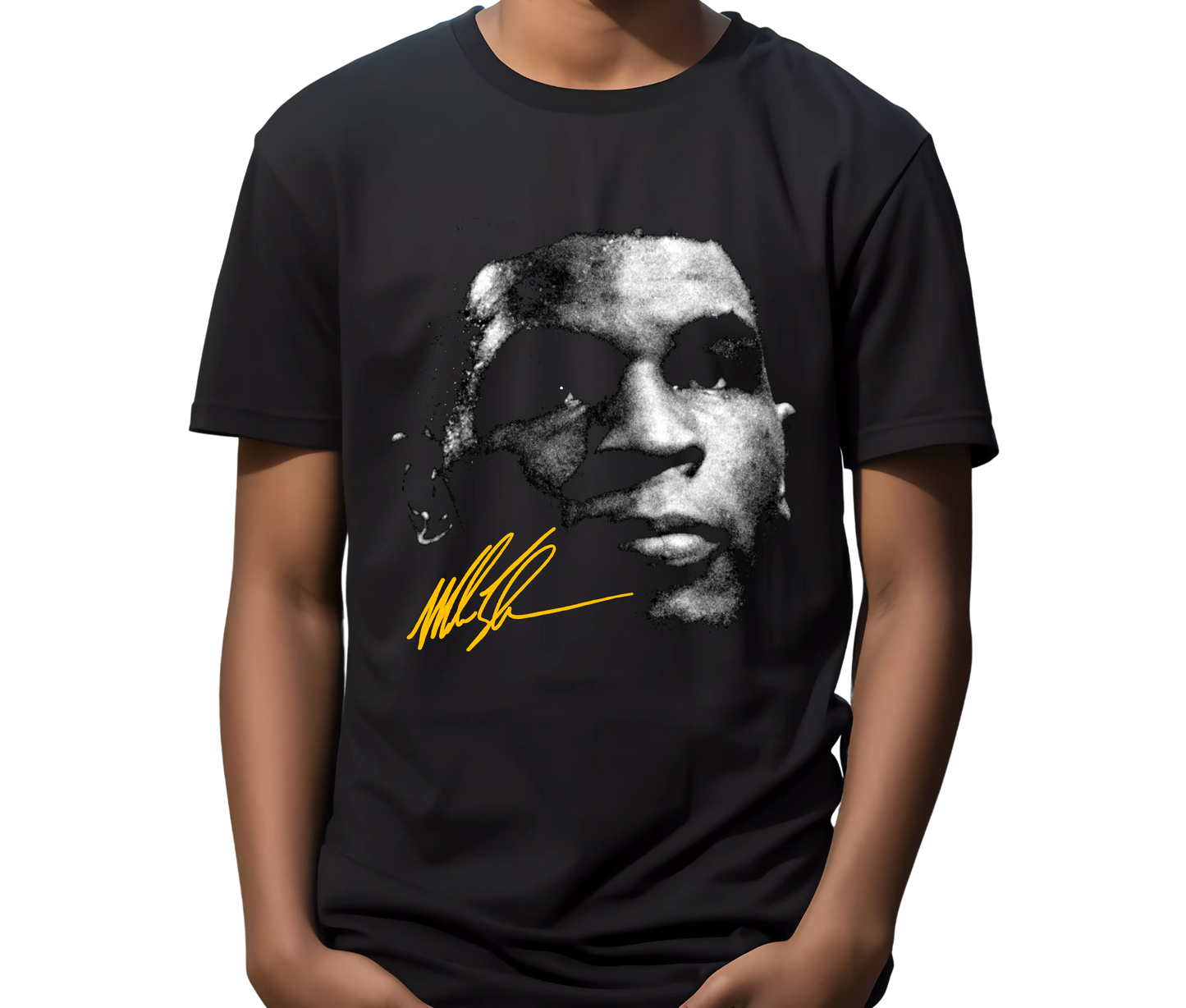 Mike Tyson Vintage Graphic Tee – Retro Boxing Streetwear T-Shirt, Unisex Sports Fan Gift