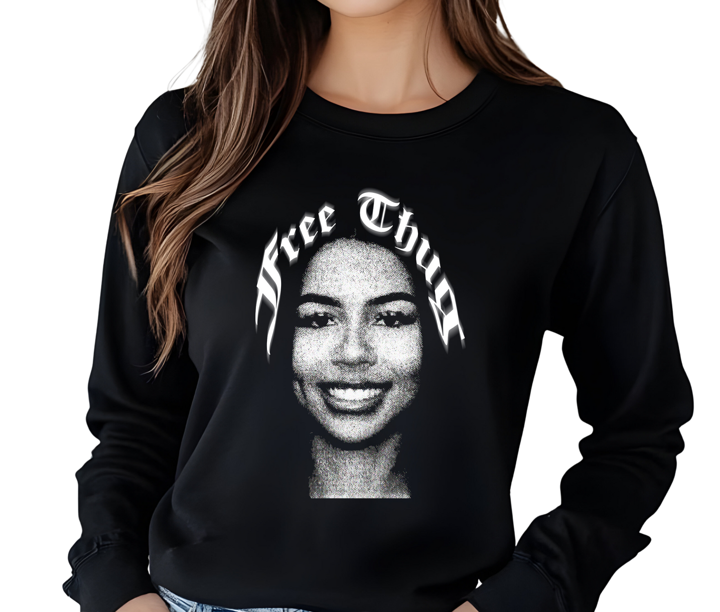 Mariah the Scientist Free Thug Long Sleeve – Vintage R&B Shirt – Hip Hop Streetwear for Music Fans