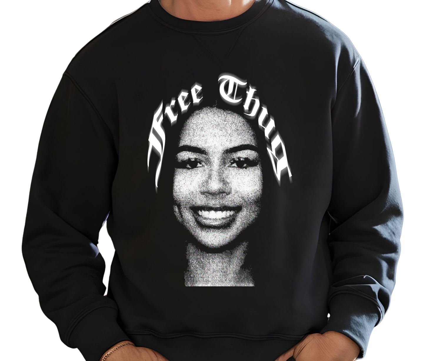 Mariah the Scientist Free Thug Sweatshirt – Vintage R&B Pullover – Hip Hop Streetwear for Music Fans