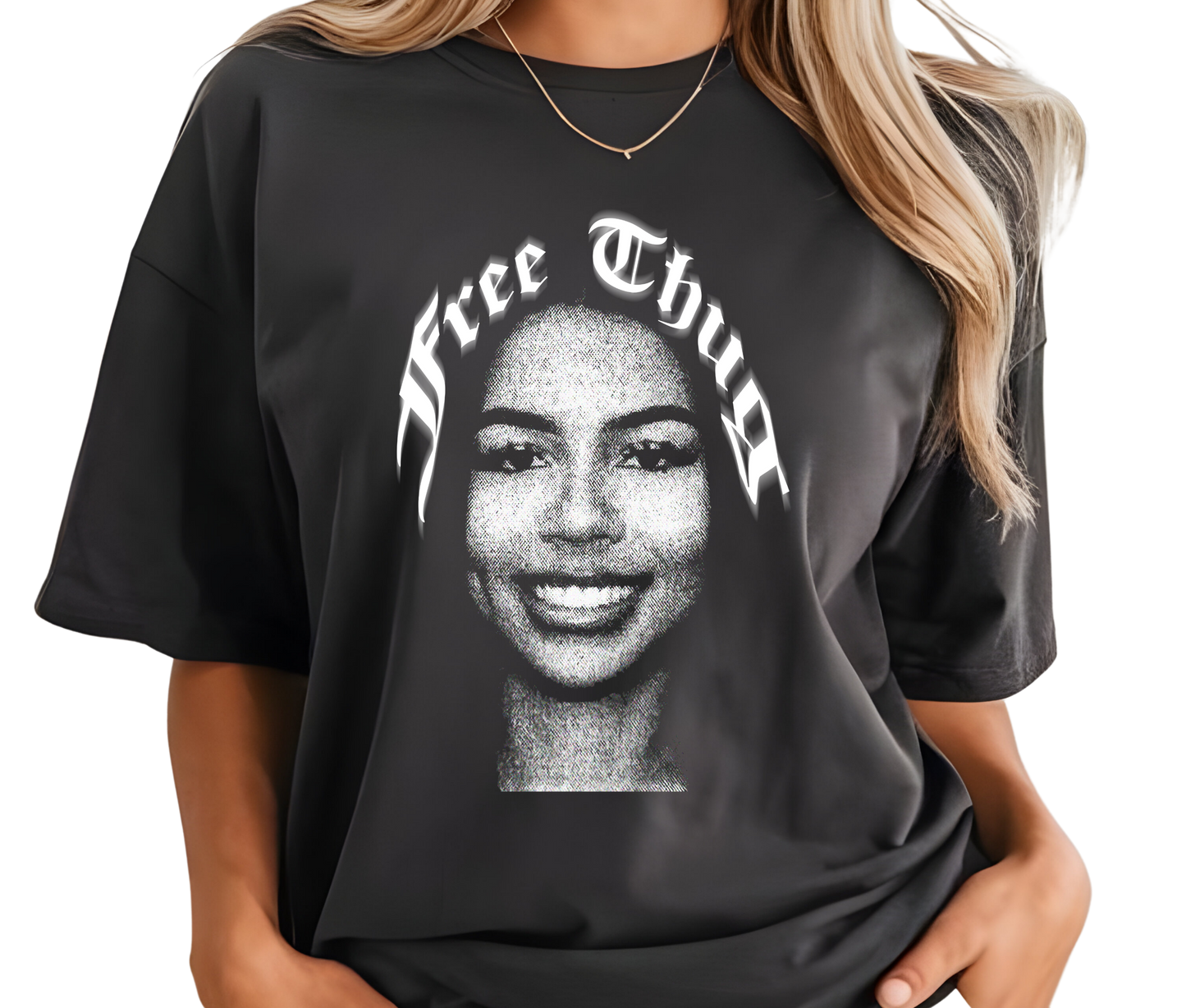 Mariah the Scientist Free Thug T-Shirt – Vintage R&B Tee – Hip Hop Streetwear for Music Fans