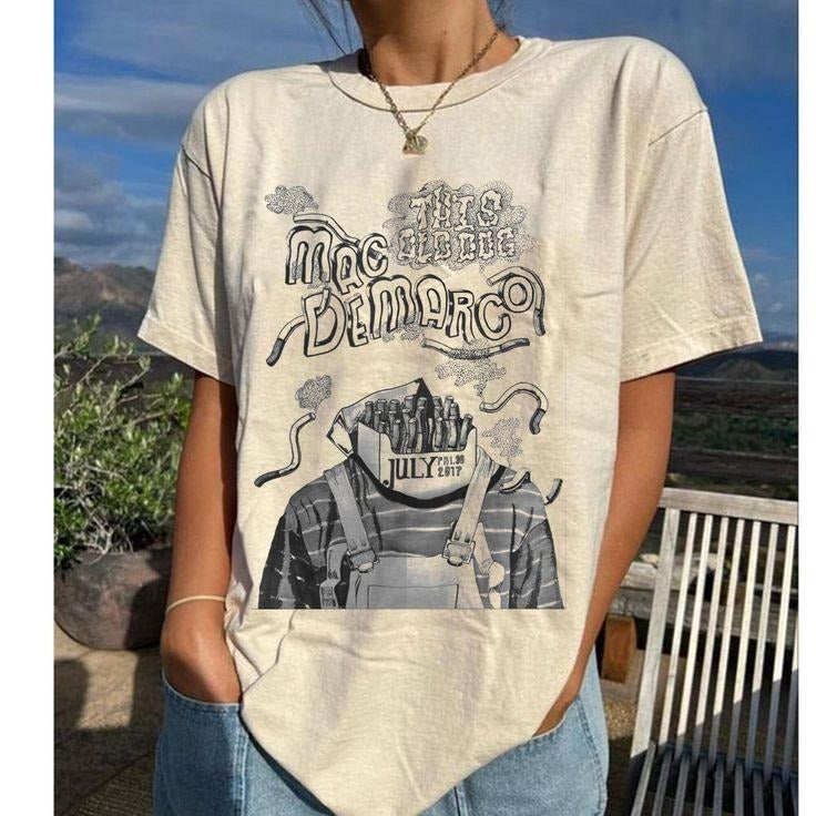 Mac DeMarco Aesthetic inspired Shirt, Mac DeMarco This Old Dog Shirt Hoodie, Sweatshirt | HypeCrazeTee.com