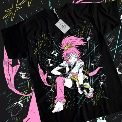Machi Komachine T-Shirt Hunter X Hunter Hisoka Gon Killua Black Shirt All Size Hoodie, Sweatshirt | HypeCrazeTee.com
