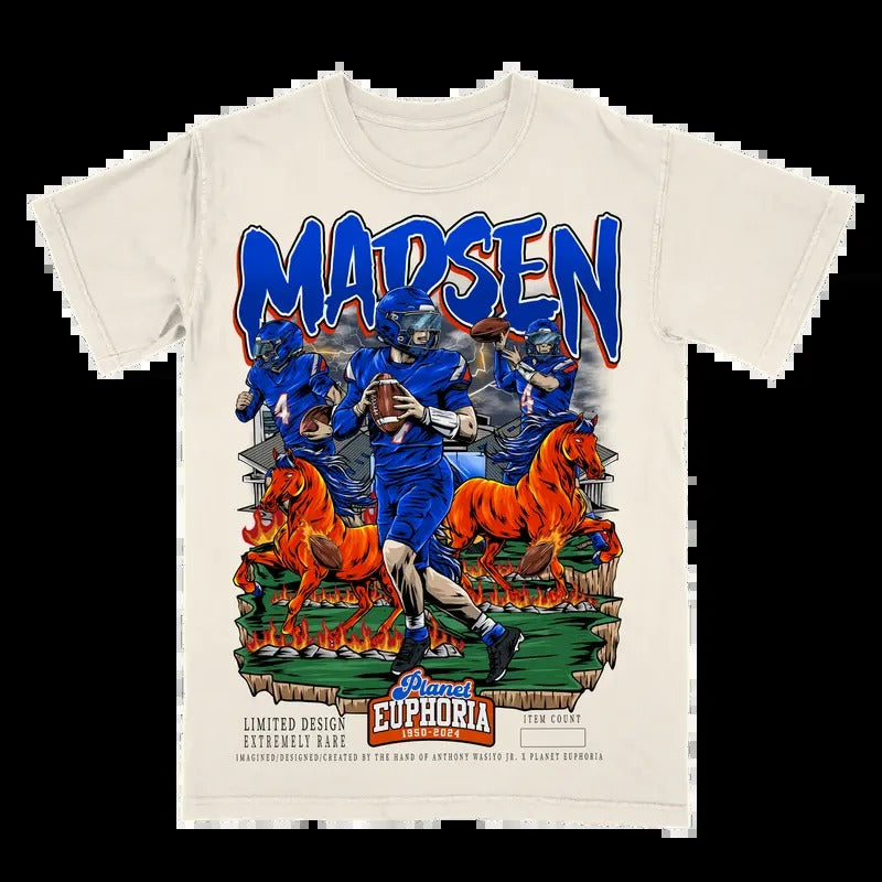 Maddux Madsen Tee - Soft and Comfortable Shirt - Unisex - Graphic T-Shirt Hoodie, Sweatshirt | HypeCrazeTee.com