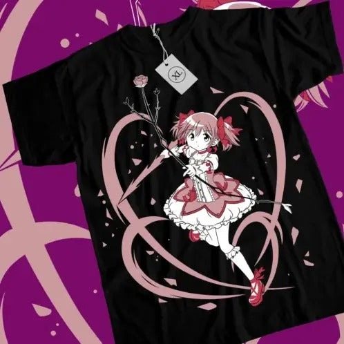 Madoka Kaname T-shirt Magical Girl Madoka Magica kawaii Shirt All Size Hoodie, Sweatshirt | HypeCrazeTee.com