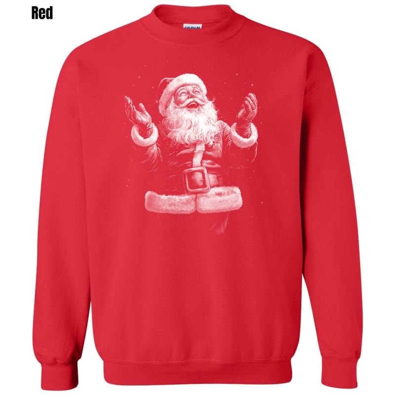 Magical Santa Sweatshirt 'NLB' T-Shirts, Hoodie | HypeCrazeTee.com
