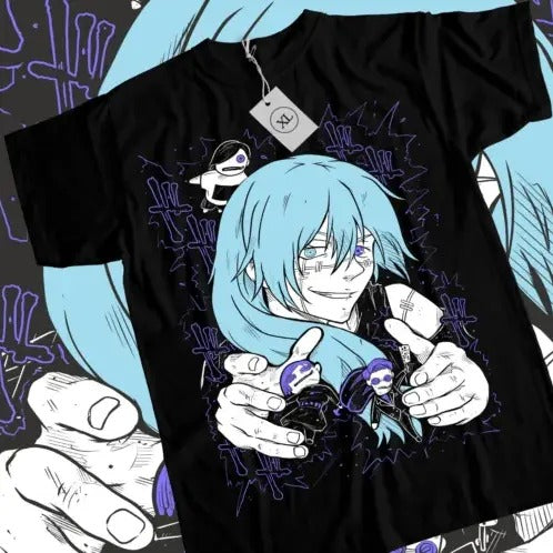 Mahito T-Shirt Jujutsu Kaisen Gojo Girl Anime Horror Manga Black Shirt All Size Hoodie, Sweatshirt | HypeCrazeTee.com