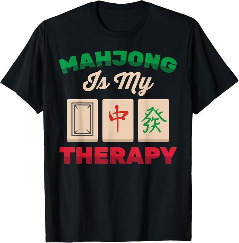 Mahjong - Mahjong Is My Therapy - Family Game T-Shirt Hoodie, Sweatshirt | HypeCrazeTee.com