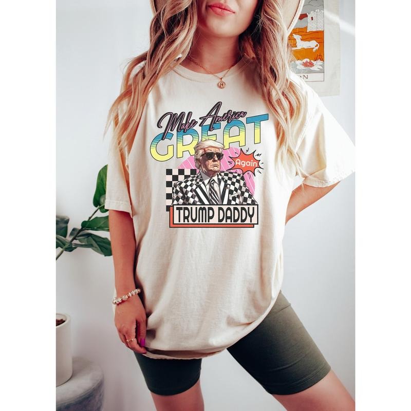 Make America Great Trump Shirt, Trump Daddy T-Shirt, Funny Trump T-Shirt, Republican Shirt, Trump 2024 Shirt Hoodie,...
