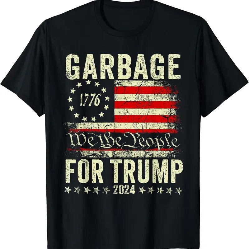 Make Garbage Great Again | Garbage For Trump 2024 T-Shirt Hoodie, Sweatshirt | HypeCrazeTee.com