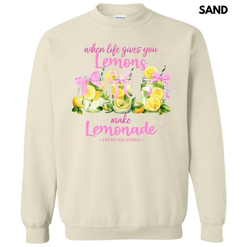 Make Lemonade Coquette Sweatshirt 'NLB' T-Shirts, Hoodie | HypeCrazeTee.com