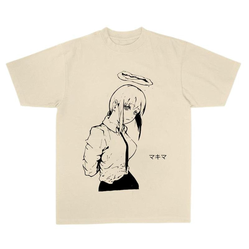 Makima Tee JJK T-Shirt, Unisex T-Shirt Hoodie, Sweatshirt | HypeCrazeTee.com