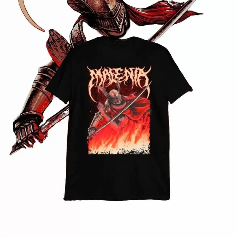 Malenia Elden Ring Shirt, Dark Souls Sweatshirt, Bloodborne Unisex Tee, Sekiro Inspired T-Shirt Hoodie | HypeCrazeTee.com