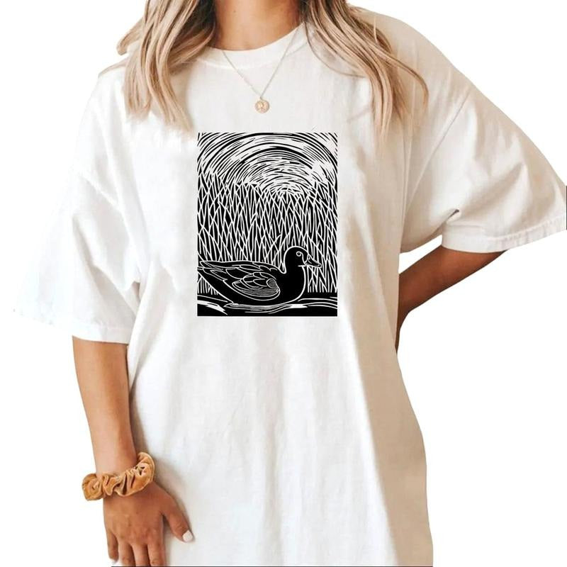 Mallard Duck Hunter Unisex T-shirt Hoodie Sweatshirt Unisex Cute Vintage Gift Cotton Womenswear | HypeCrazeTee.com