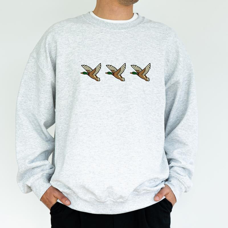Mallard Ducks Duck Lovers Hunting Duck Lover Long Sleeved Hunter Him T-Shirts, Hoodie, Sweatshirt