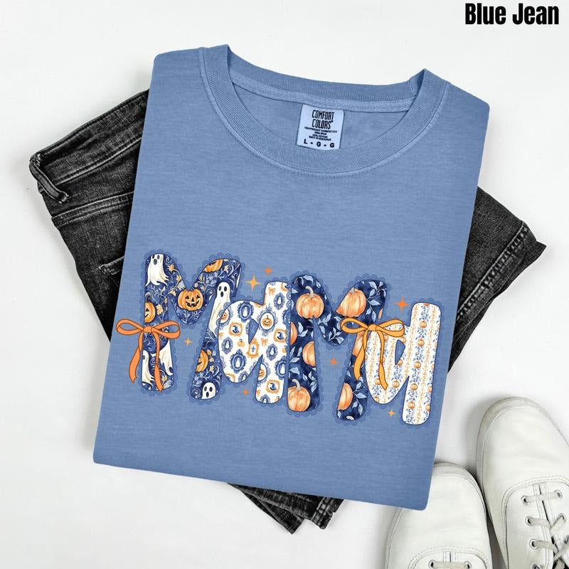 Mama Blue Harvest Comfort Colors T-Shirt 'NLB' Hoodie, Sweatshirt | HypeCrazeTee.com