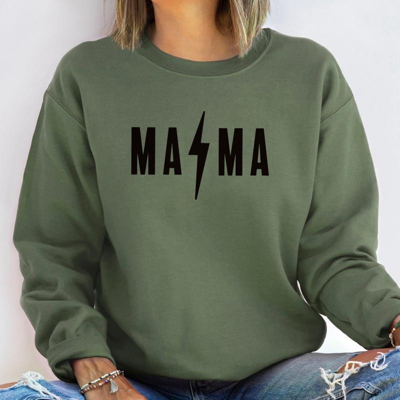 Mama Bolt Sweatshirt Mama Gift Sweater Bolt Mama Sweatshirt Bolt Mama Sweater Mama Gift Sweatshirt Mom Gift Sweater Comfy...