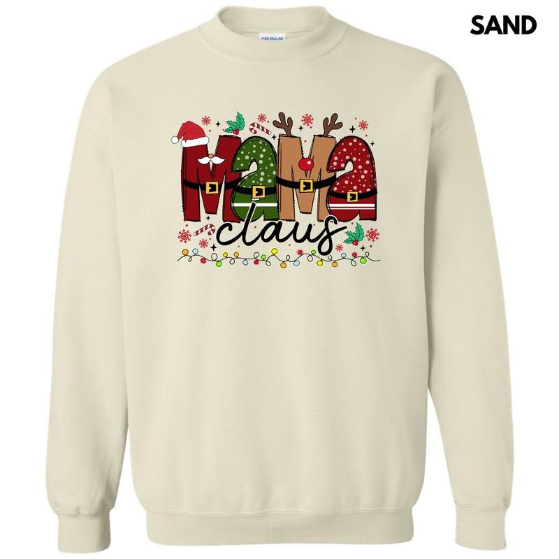 Mama Claus Christmas Sweatshirt 'NLB' T-Shirts, Hoodie | HypeCrazeTee.com