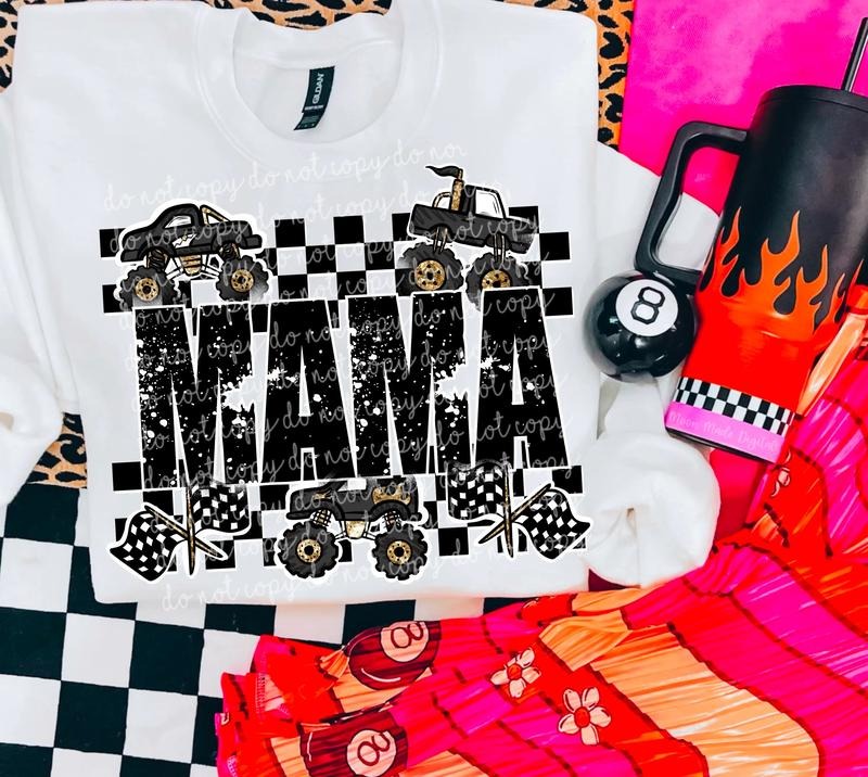 Mama Monster Truck DTF Transfers - THIS IS NOT A SHIRT Hoodie, Sweatshirt | HypeCrazeTee.com