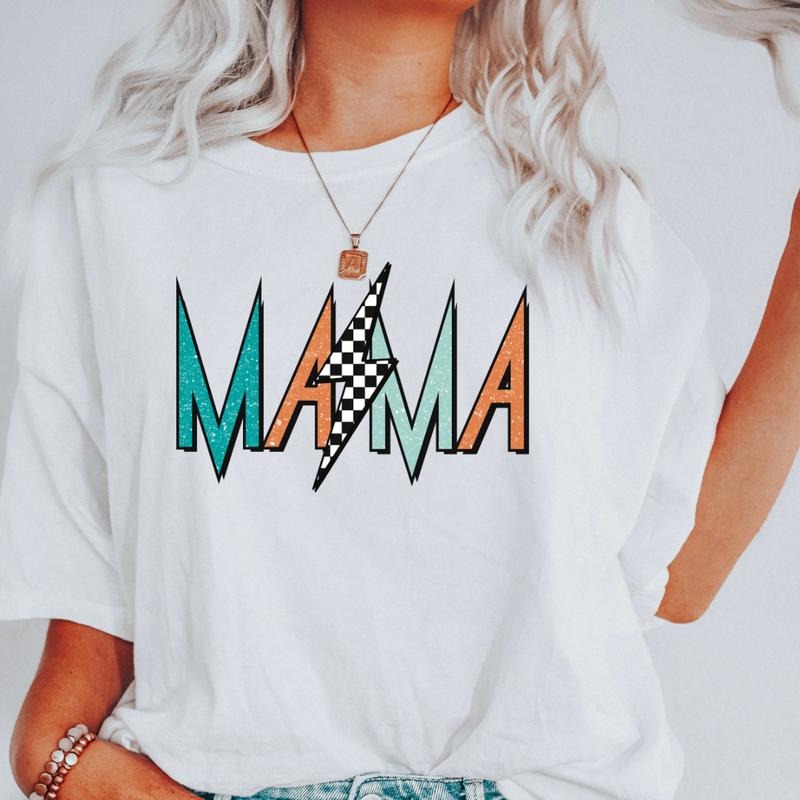 Mama Shirt For Mothers Day Gift From Daughter, Comfort Colors Mama Tshirt For Birthday Gift For Her, Baby Shower Gift...