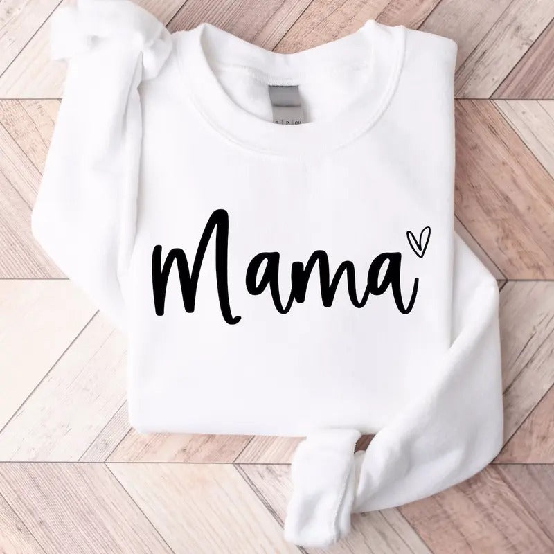 Mama Sweatshirt & T-shirt Comfortable Fabric Hoodie | HypeCrazeTee.com